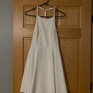 Lulus White Homecoming Dress size medium